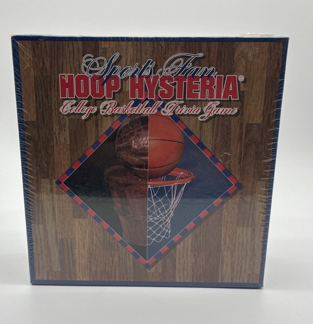 SPORTS FAN: HOOP HYSTERIA-COLLEGE BASKETBALL TRIVIA GAME BRAND NEW SEALED